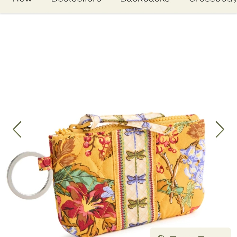 Vera Bradley Gilmore Girls Zip ID